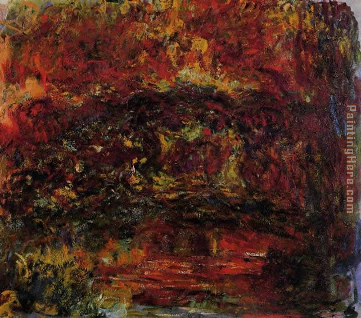 The Japanese Bridge 10 painting - Claude Monet The Japanese Bridge 10 art painting